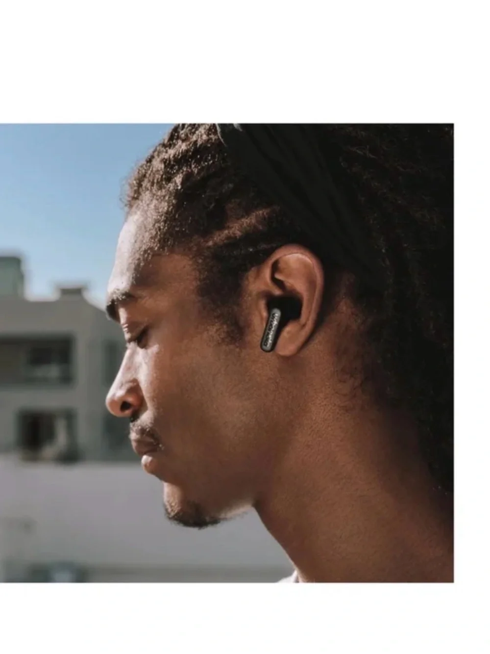 Phoenix Solar Wireless Earbuds — Black